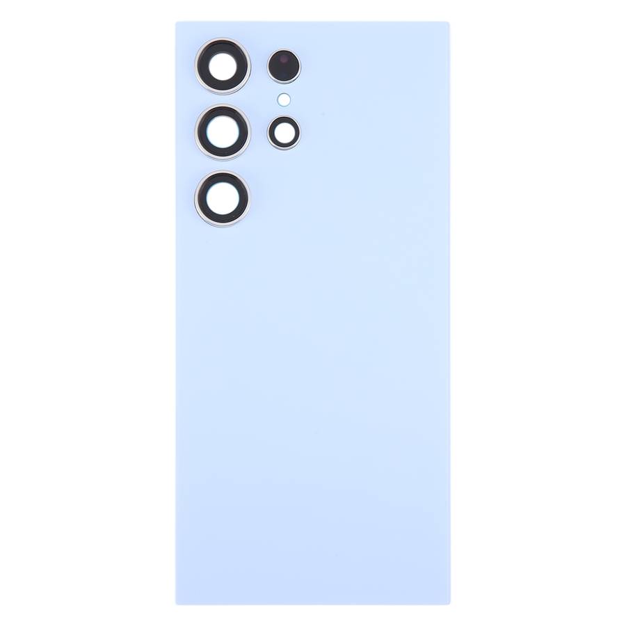For Samsung Galaxy S24 Ultra SM-S928B OEM Battery Back Cover with Camera Lens Frame(Black)