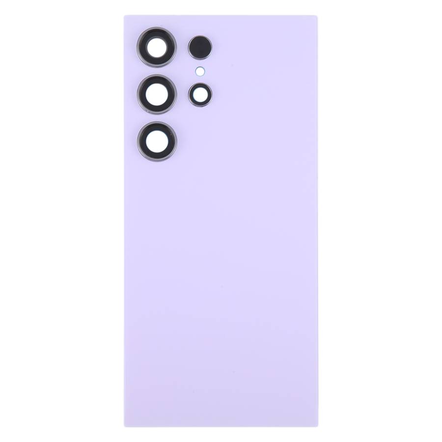 For Samsung Galaxy S24 Ultra SM-S928B OEM Battery Back Cover with Camera Lens Frame(Black)