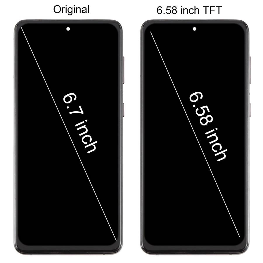 For Samsung Galaxy S21+ SM-G996B 6.58 inch TFT LCD Screen Digitizer Full Assembly with ... (Black)