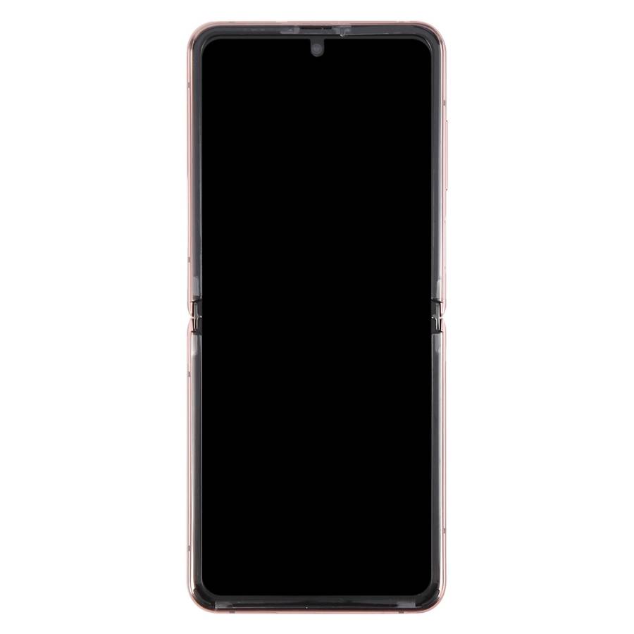 For Samsung Galaxy Z Flip 5G SM-F707 LCD Screen Digitizer Full Assembly with Frame (Pink)