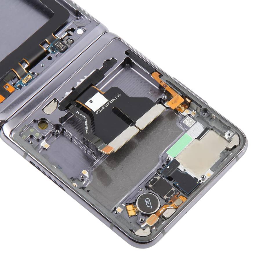 For Samsung Galaxy Z Flip 5G SM-F707 LCD Screen Digitizer Full Assembly with Frame (Pink)