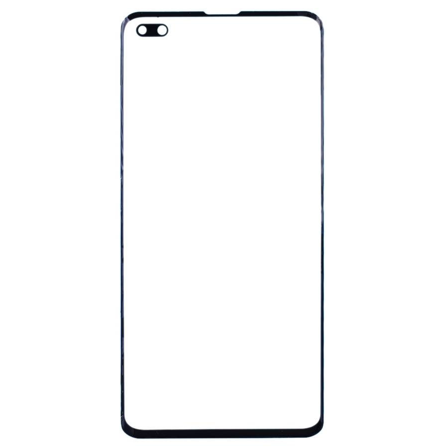 For Galaxy S10+ SM-G975F/DS, SM-G975U, SM-G975W Original Front Screen Outer Glass Lens (Black)