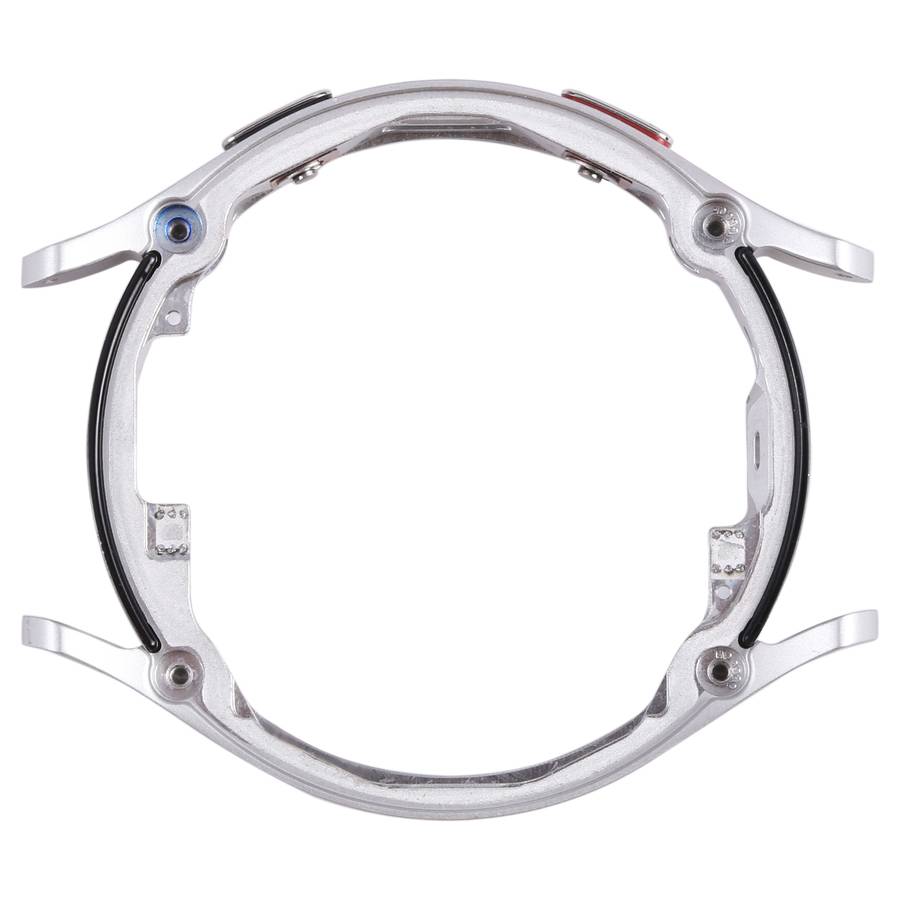Original LCD Screen Frame Bezel Plate For Samsung Galaxy Watch4 44mm SM-R870 R875(Silver)