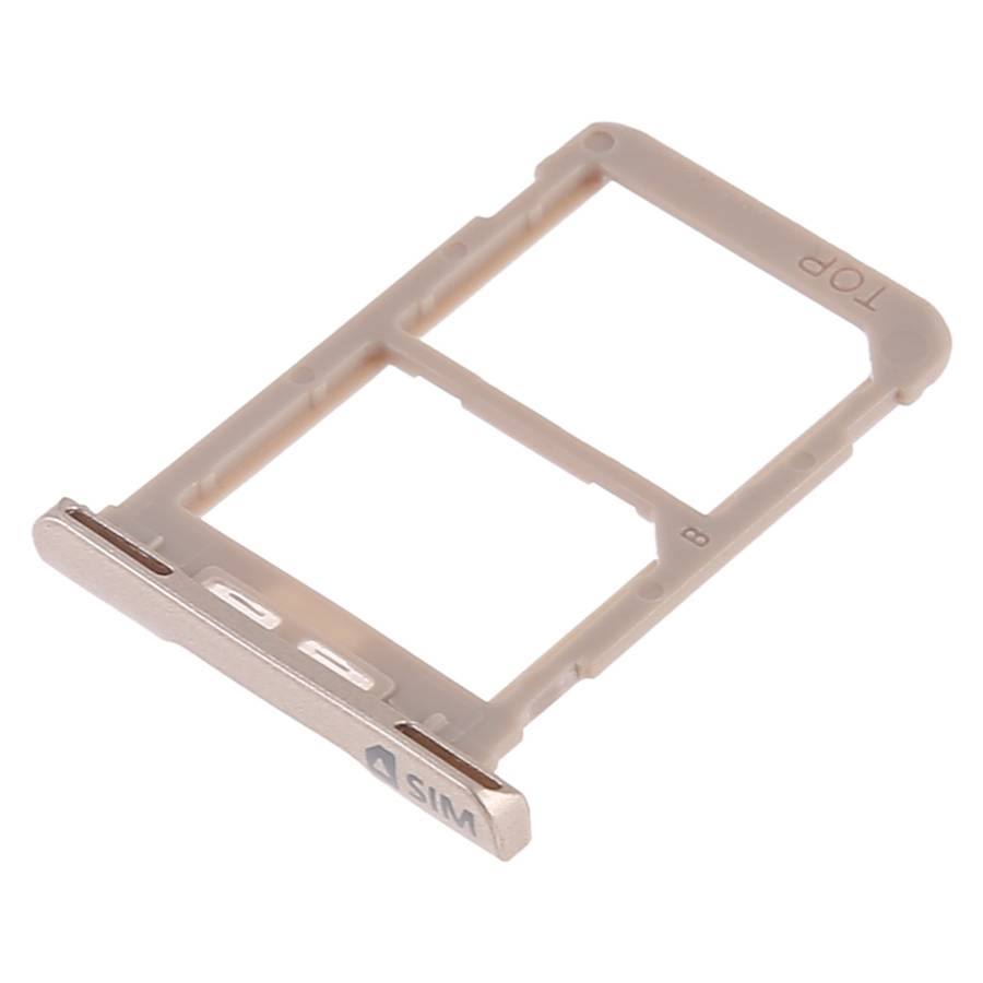For Galaxy Tab A 7.0 (2016) SM-T285 SIM Card Tray + SIM Card Tray (Gold)