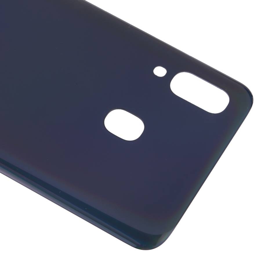 For Galaxy A20 SM-A205F/DS Battery Back Cover (Black)