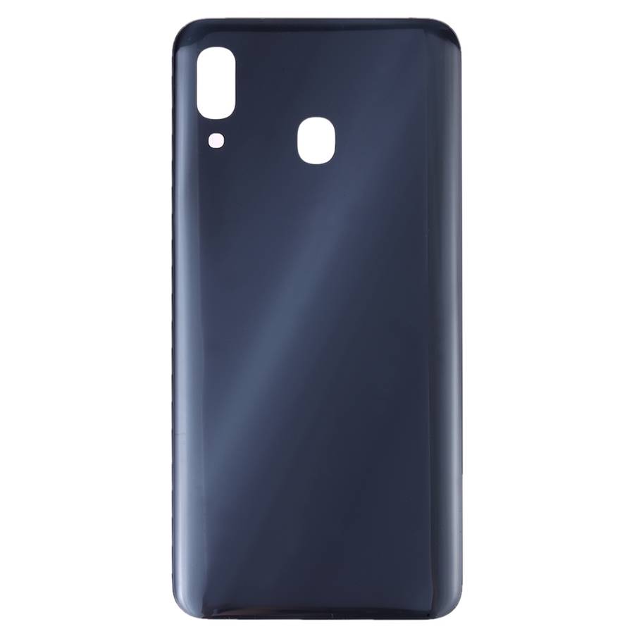 For Galaxy A30 SM-A305F/DS, A305FN/DS, A305G/DS, A305GN/DS Battery Back Cover (Black)