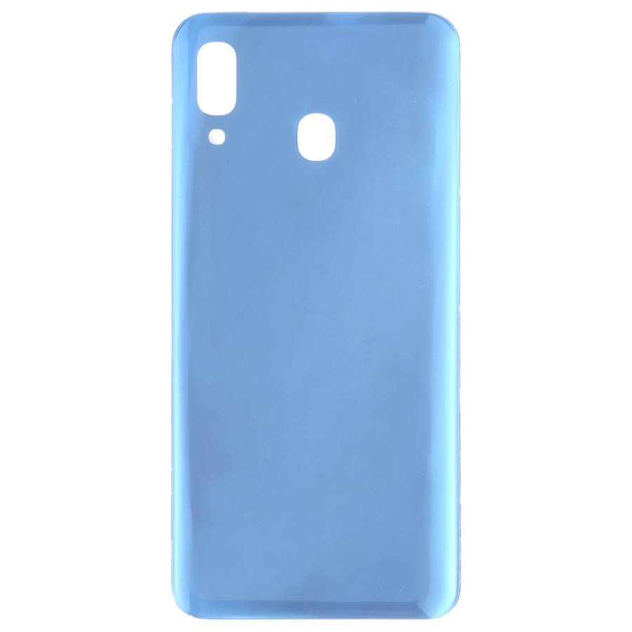 For Galaxy A30 SM-A305F/DS, A305FN/DS, A305G/DS, A305GN/DS Battery Back Cover (Black)