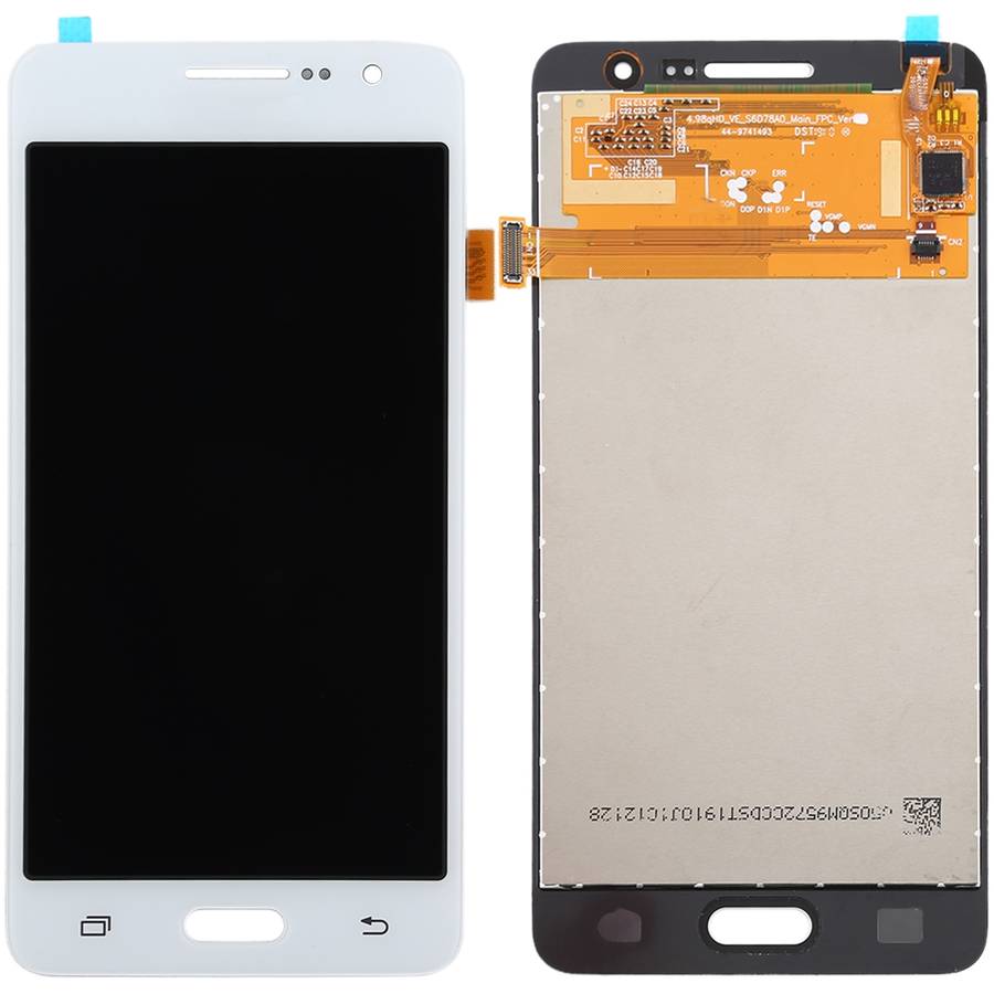 OEM LCD Screen for Galaxy Grand Prime SM-G530F SM-G531F with Digitizer Full Assembly (White)