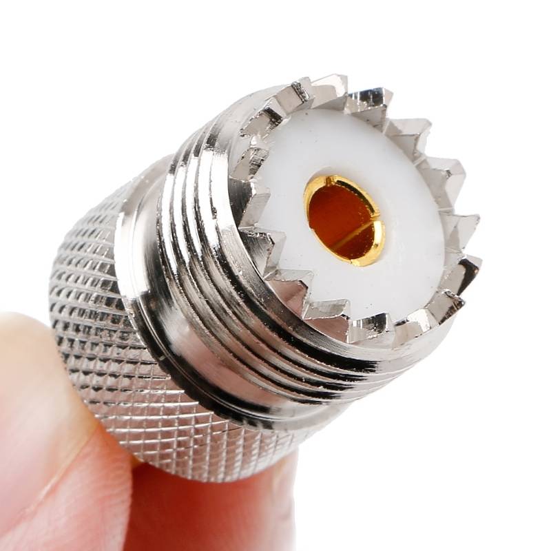 SMA Male To UHF Female RF Coaxial Connector Adapter