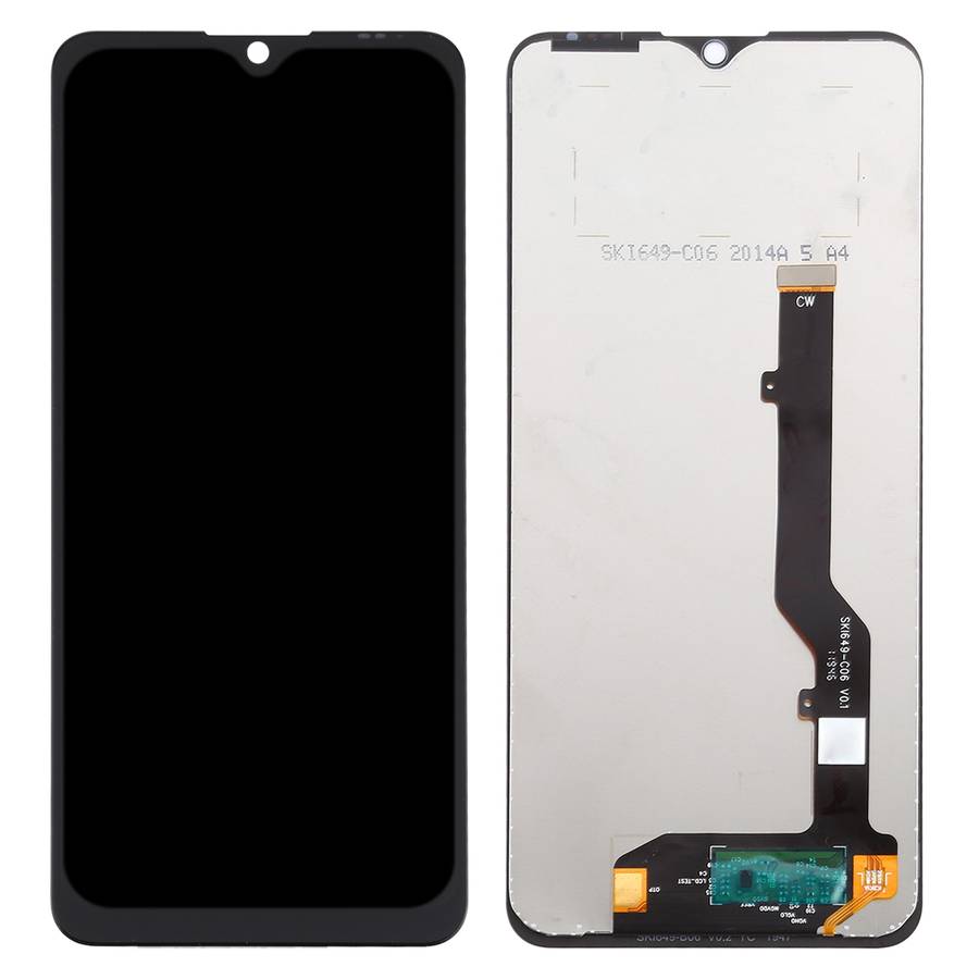 OEM LCD Screen for ZTE Blade V Smart 2050 V2050 with Digitizer Full Assembly (Black)