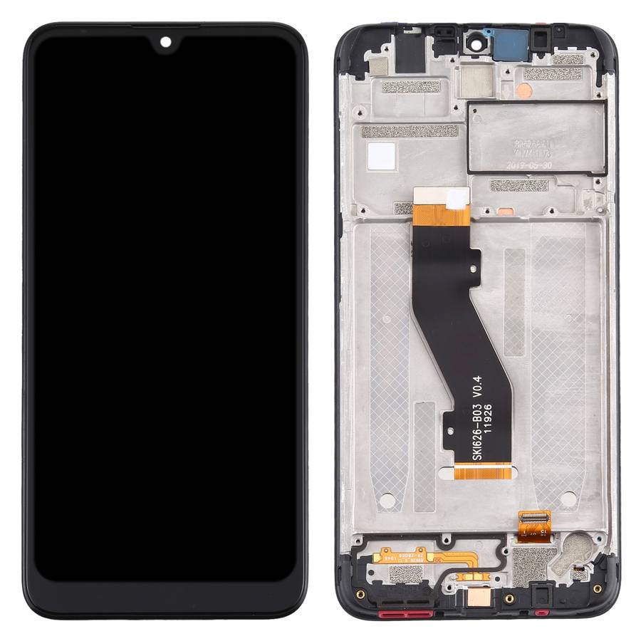 TFT LCD Screen for Nokia 3.2 Digitizer Full Assembly with Frame (Black)
