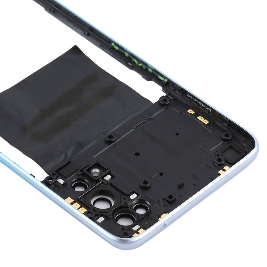 For OPPO Realme X7 Back Housing Frame (White)