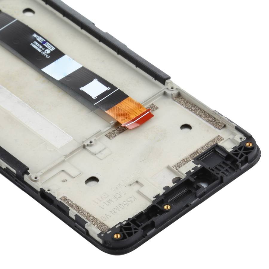 Original LCD Screen for Nokia C2 Digitizer Full Assembly With Frame (Black)