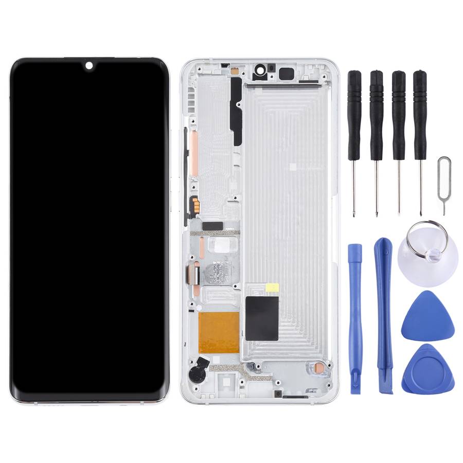 Original LCD Screen and Digitizer Full Assembly With Frame for Xiaomi Mi CC9 Pro / Mi Note 10 / Mi N