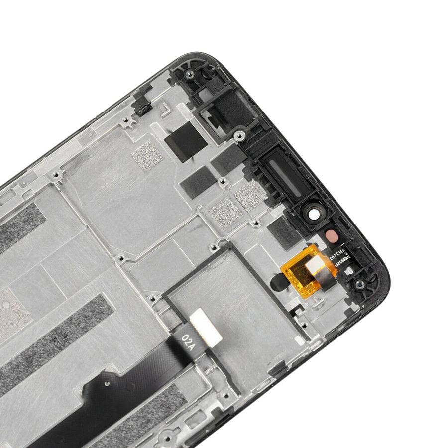 LCD Screen and Digitizer Full Assembly With Frame for T-Mobile Revvl Plus c3701a(Black)