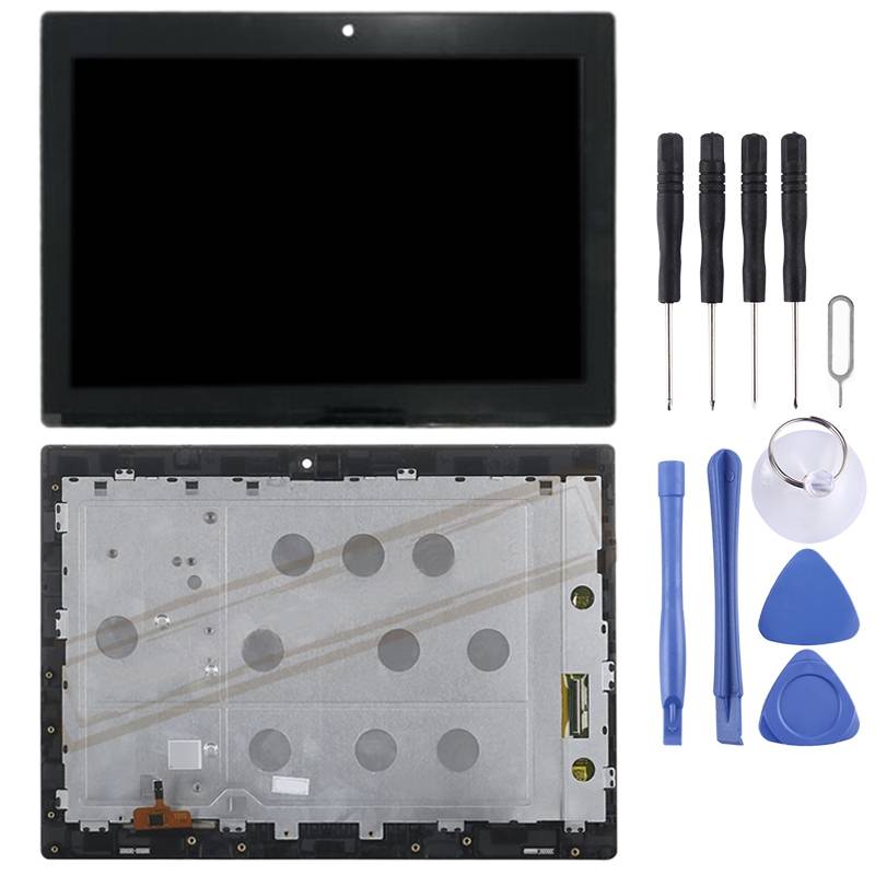 OEM LCD Screen for Lenovo Miix 320 10ICR Digitizer Full Assembly With Frame (Black)