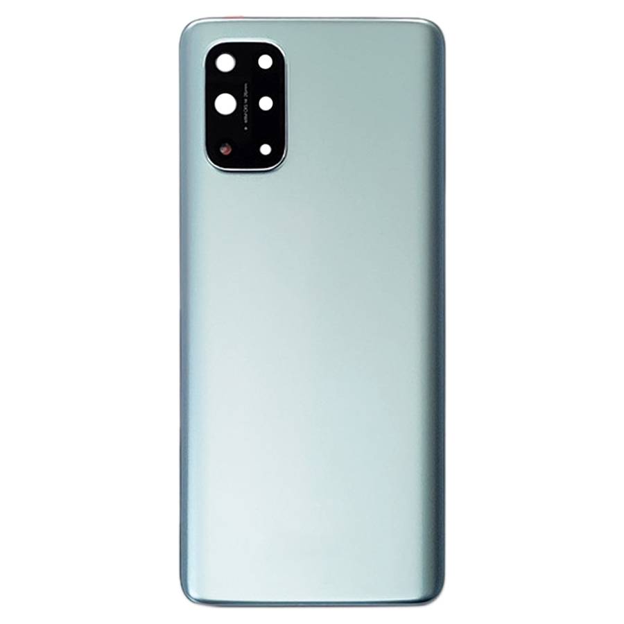 For OnePlus 8T Battery Back Cover with Camera Lens Cover (Silver)