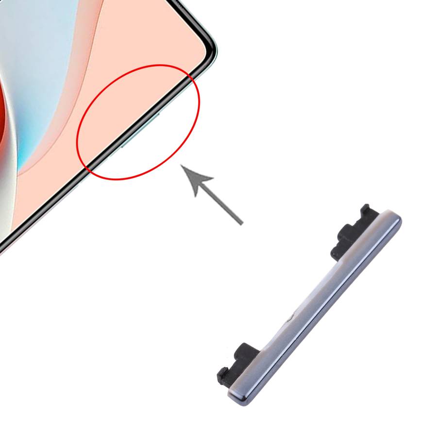 Volume Control Button for Xiaomi Redmi Note 9 Pro 5G M2007J17C (Red/Mint)