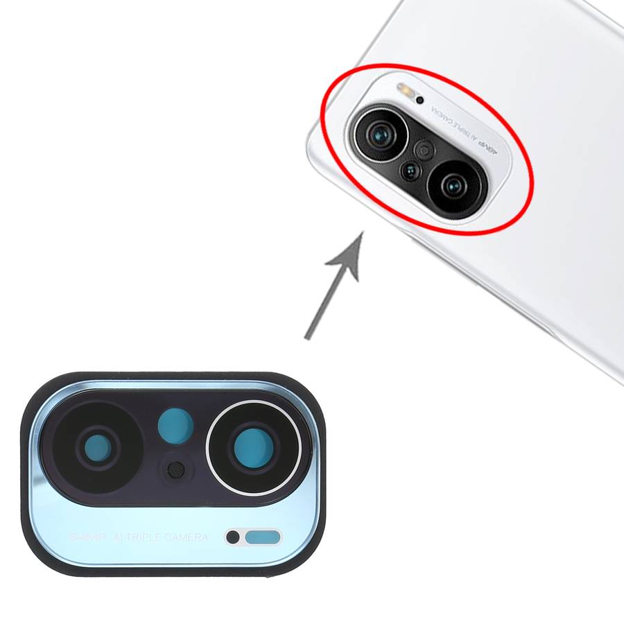 Camera Lens Cover for Xiaomi Redmi K40 (48MP) M2012K11AC (Black)