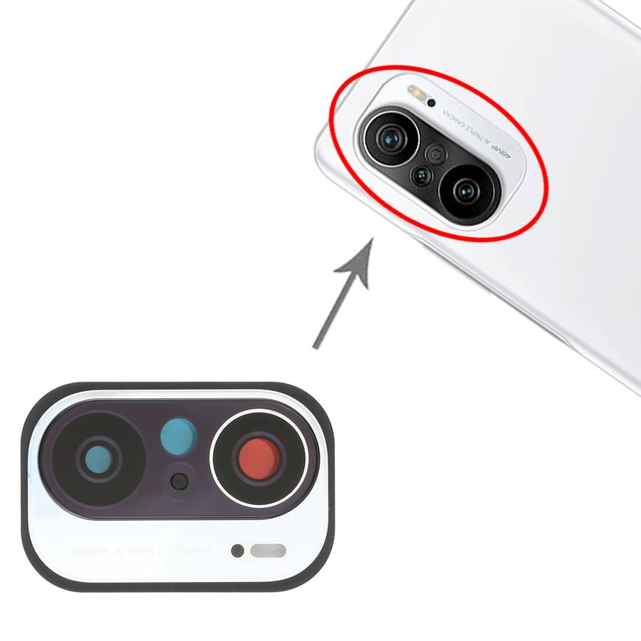 Camera Lens Cover for Xiaomi Redmi K40 (48MP) M2012K11AC (Black)