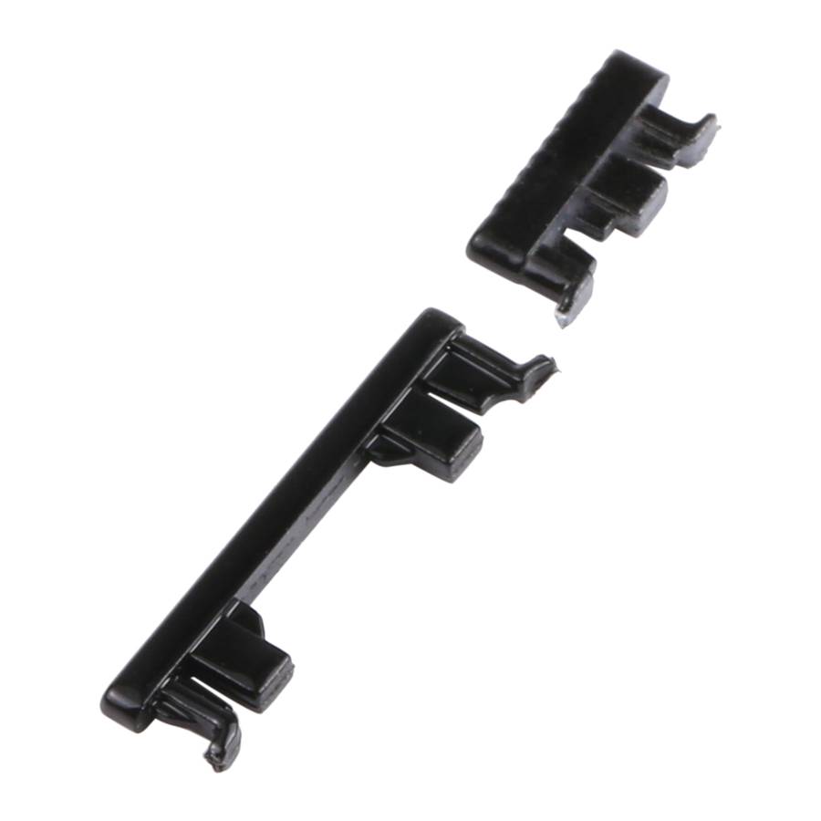 Power Button and Volume Control Button for Motorola Moto G8 Plus XT2019 XT2019-2 (Black)