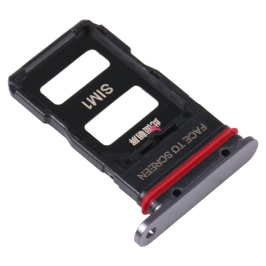 SIM Card Tray + SIM Card Tray for Xiaomi Mi 11 Pro (Black)
