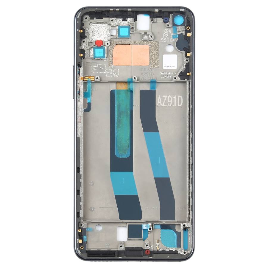 Original Front Housing LCD Frame Bezel Plate for Xiaomi Mi 11 Lite 5G / Mi 11 Youth/11 Lite 5G NE(Bl