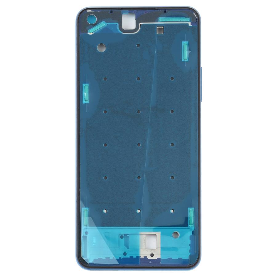 Original Front Housing LCD Frame Bezel Plate for Xiaomi Mi 11 Lite 4G M2101K9AG(Blue)