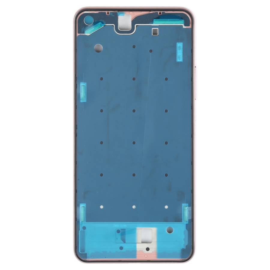 Original Front Housing LCD Frame Bezel Plate for Xiaomi Mi 11 Lite 4G M2101K9AG(Blue)