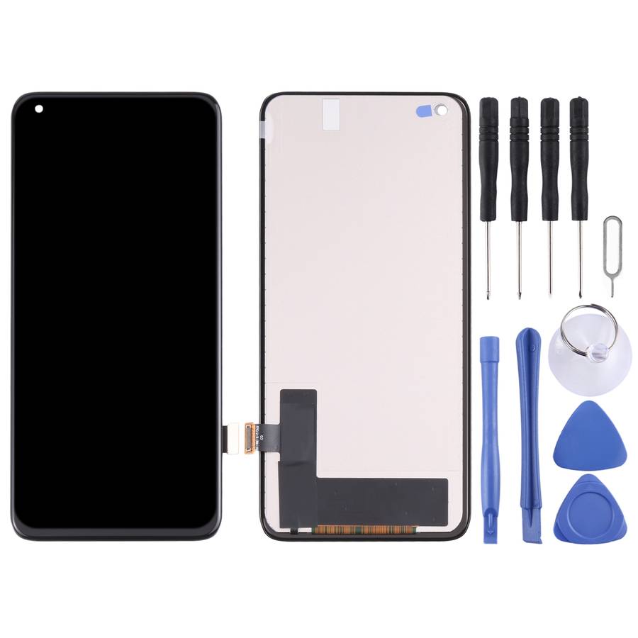 TFT Material LCD Screen and Digitizer Full Assembly for Xiaomi Mi 10 Pro 5G / Mi 10 5G, Not Supporti