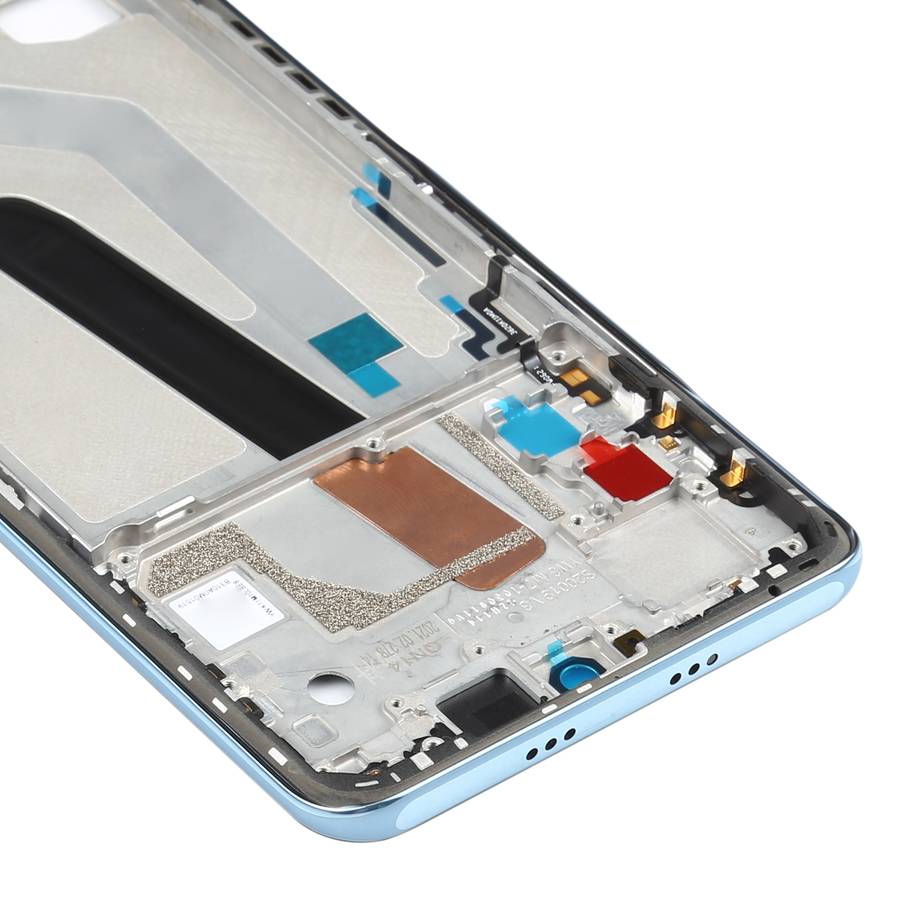 Original Front Housing LCD Frame Bezel Plate for Xiaomi Poco F3 M2012K11AG (Black)