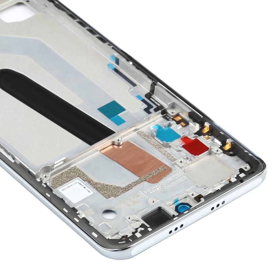 Original Front Housing LCD Frame Bezel Plate for Xiaomi Poco F3 M2012K11AG (Black)