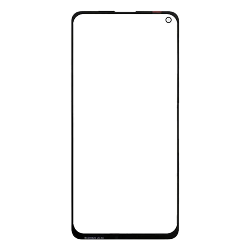 For OnePlus 8T Front Screen Outer Glass Lens (Black)