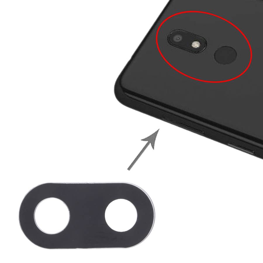 10 PCS Back Camera Lens for Nokia 3.2 TA-1156 TA-1159 TA-1164