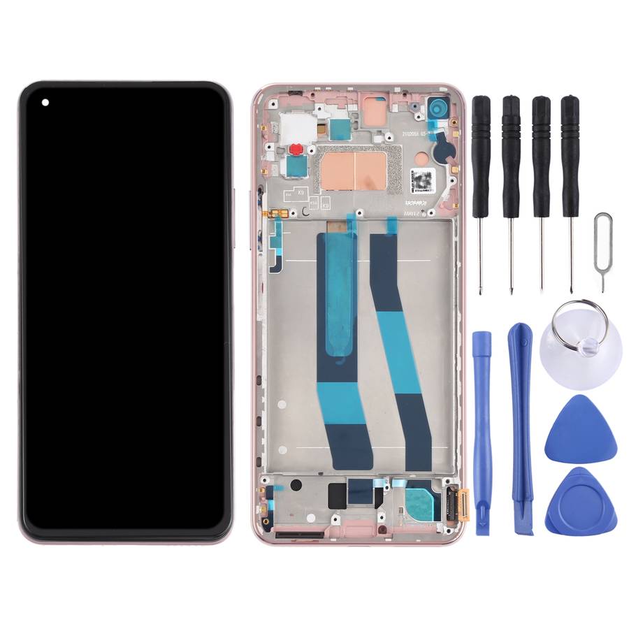 Original LCD Screen for Xiaomi Mi 11 Lite 4G/11 Lite 5G NE M2101K9AG M2101K9AI Digitizer Full Assemb