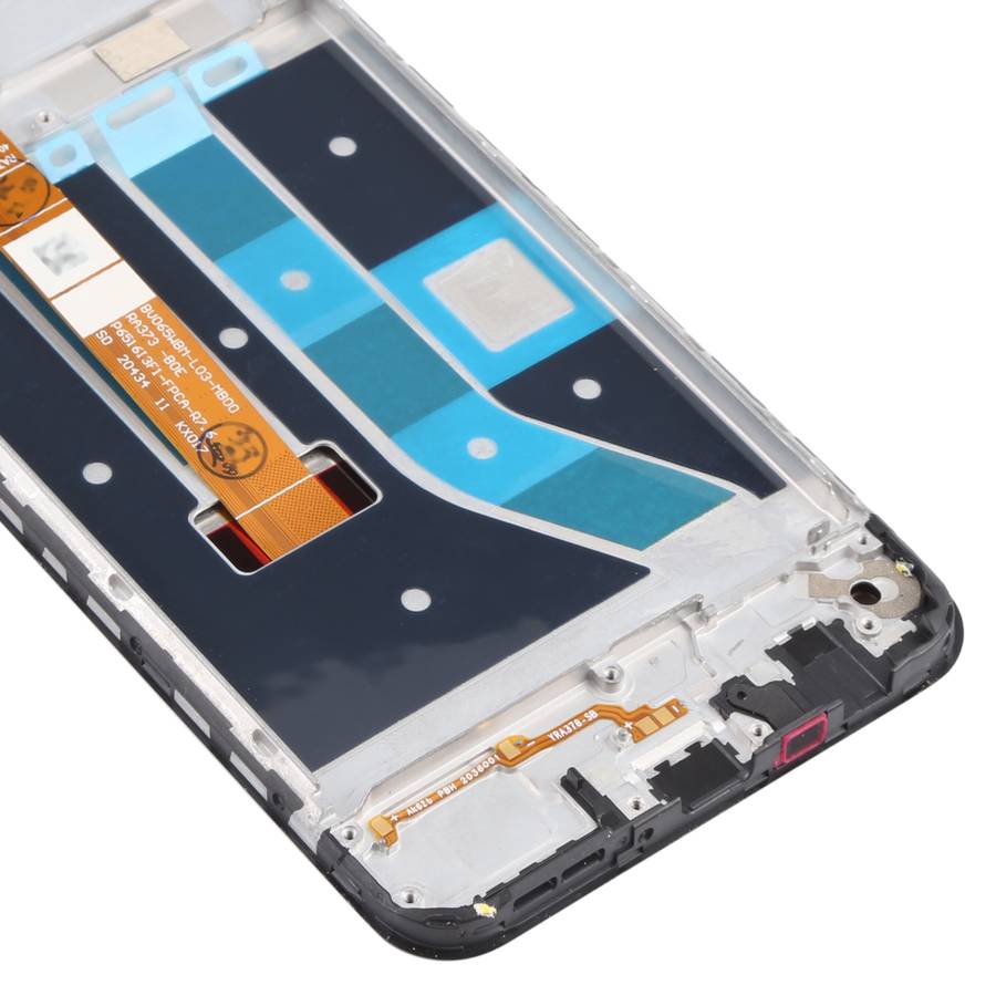 LCD Screen and Digitizer Full Assembly With Frame for OPPO Realme 7i / Realme C17 RMX2101 RMX2103