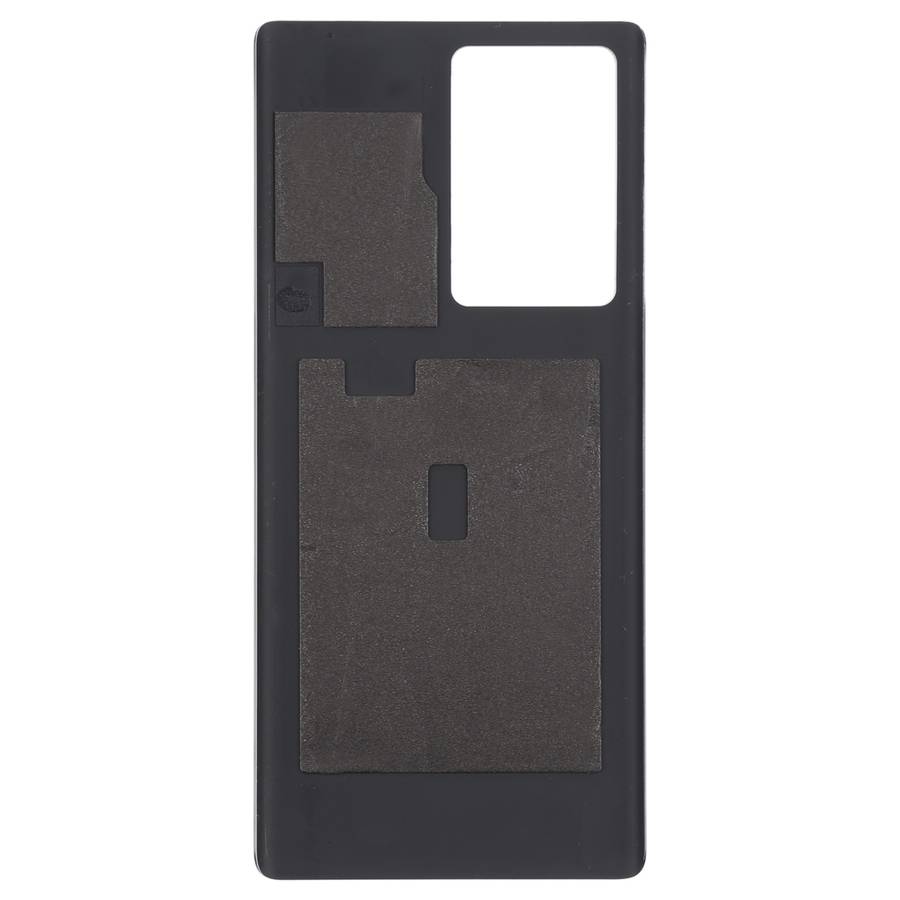 Glass Battery Back Cover for ZTE Nubia Z30 Pro(Silver)