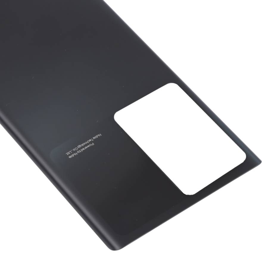 Glass Battery Back Cover for ZTE Nubia Z30 Pro(Silver)