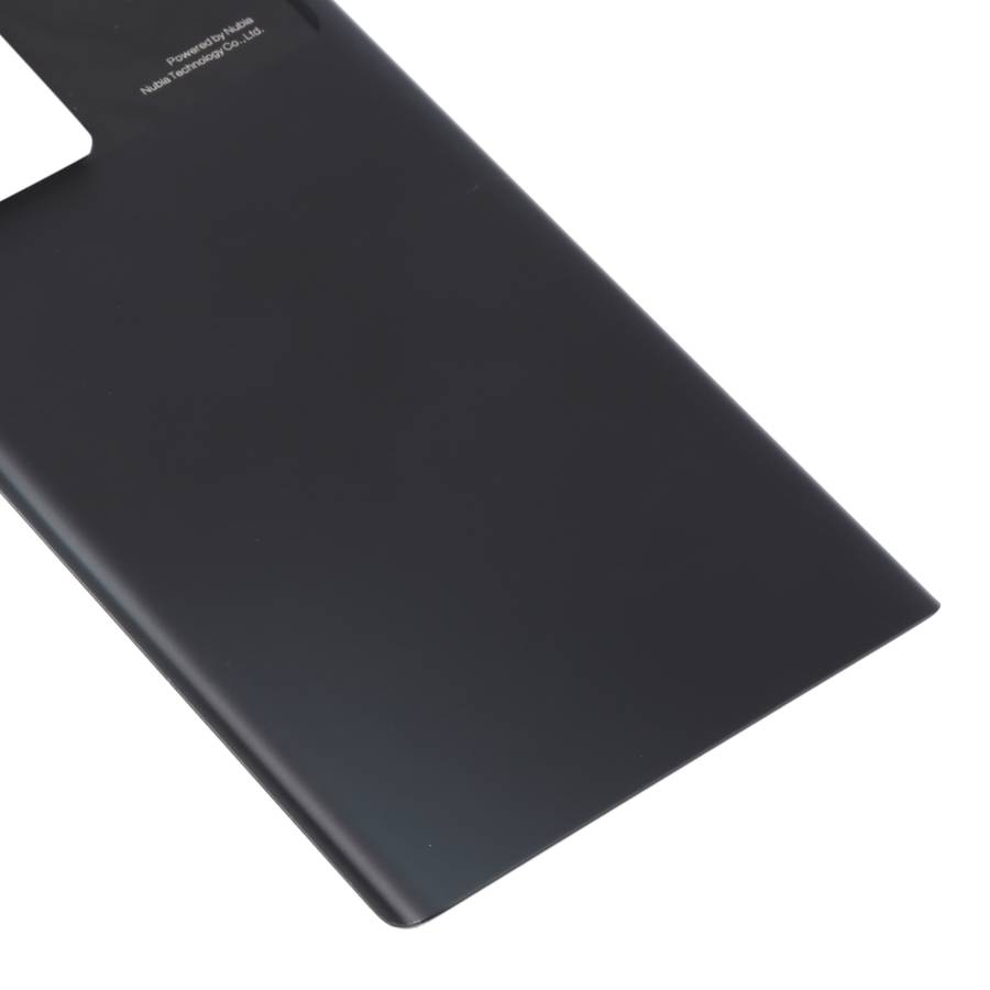 Glass Battery Back Cover for ZTE Nubia Z30 Pro(Silver)
