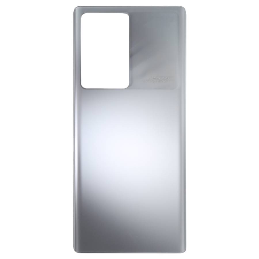 Glass Battery Back Cover for ZTE Nubia Z30 Pro(Silver)