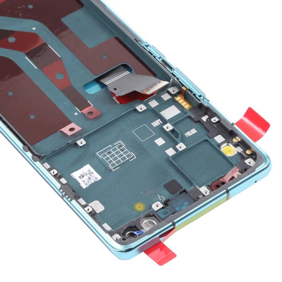 Original OLED LCD Screen for Huawei Nova 8 Pro 5G Digitizer Full Assembly With Frame(Black)