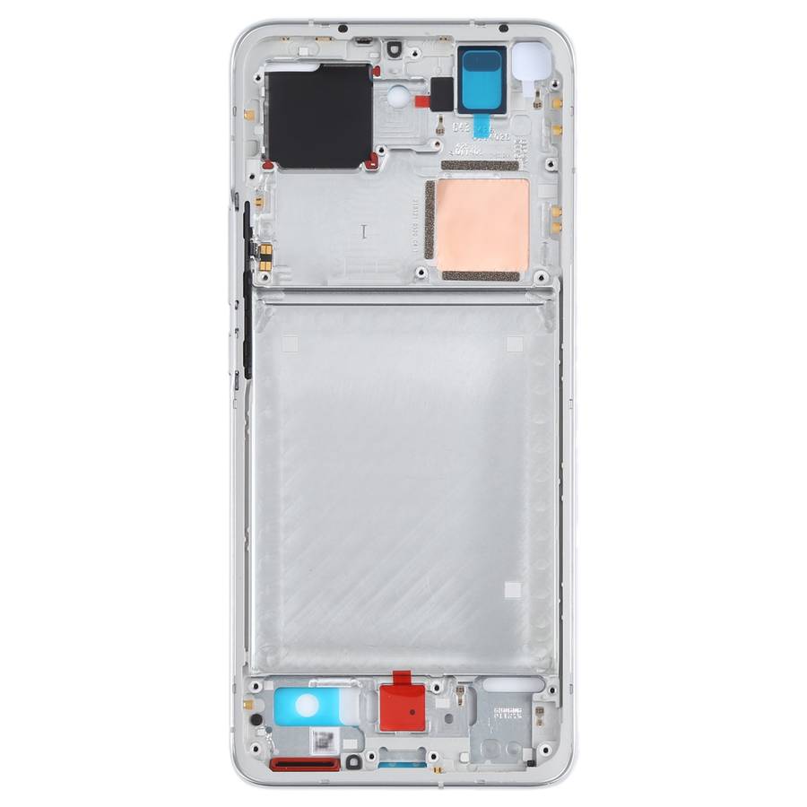 Original Front Housing LCD Frame Bezel Plate for Xiaomi Mi 11 Pro M2102K1AC (Black)