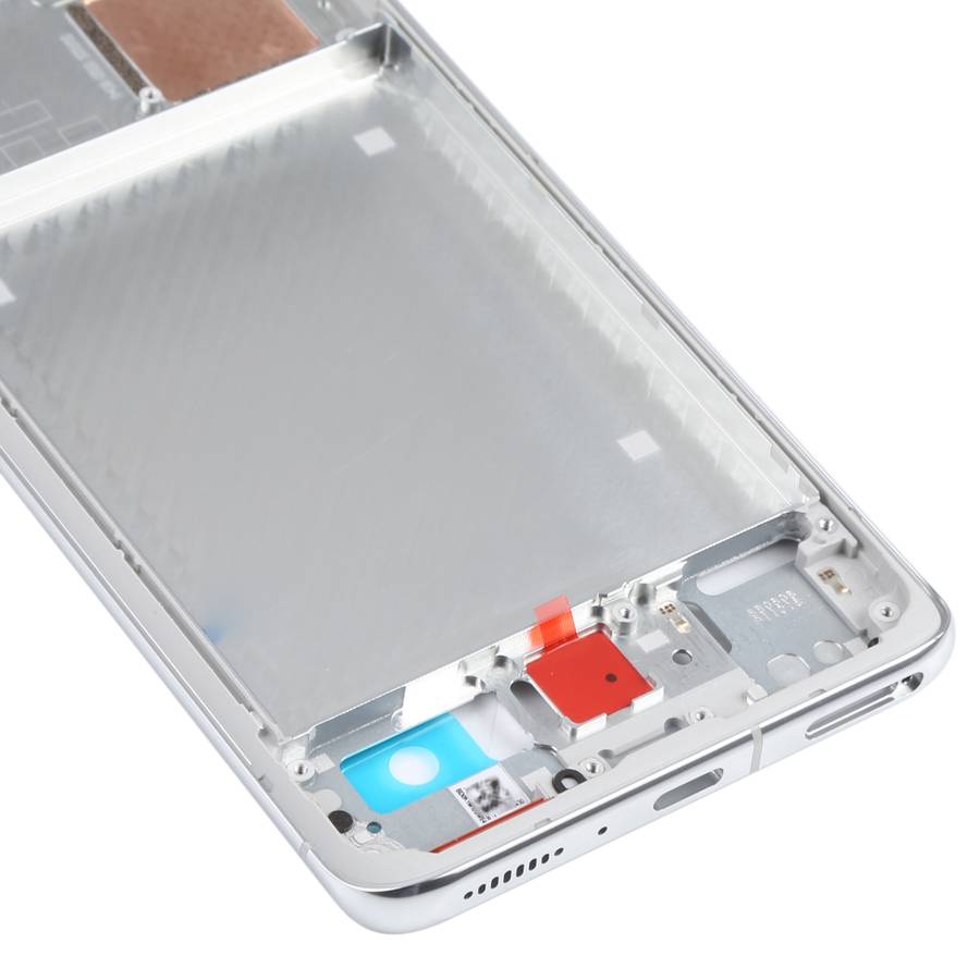 Original Front Housing LCD Frame Bezel Plate for Xiaomi Mi 11 Pro M2102K1AC (Black)