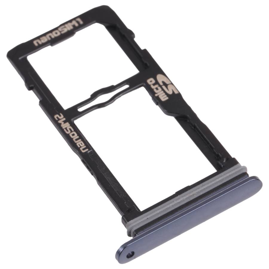Nano SIM Card Tray + Nano SIM Card Tray / Micro SD Card Tray for LG G8S ThinQ LMG810, LM-G810, LMG81
