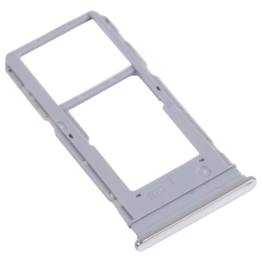 For vivo Y76s V2156A SIM Card Tray + SIM Card Tray / Micro SD Card Tray (Black)