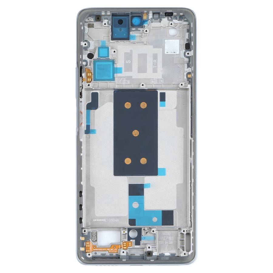 Original Front Housing LCD Frame Bezel Plate for Xiaomi 11T / 11T Pro(Black)