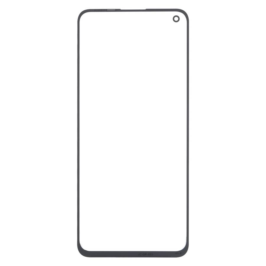 For OnePlus Nord 2 5G DN2101 DN2103 Front Screen Outer Glass Lens (Black)