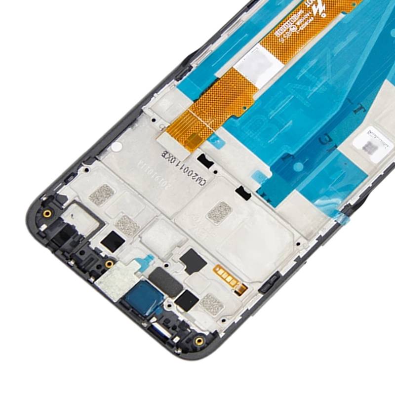LCD Screen and Digitizer Full Assembly with Frame for Alcatel 3 / 3L 2019 OT-5053 5053K(Black)