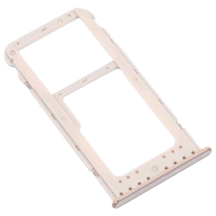 SIM Card Tray + SIM Card Tray / Micro SD Card Tray for Honor 6C Pro (Black)