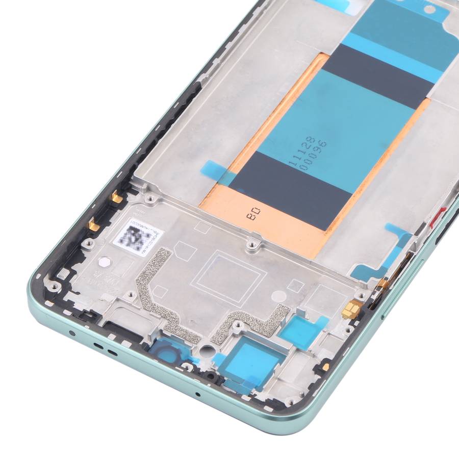 Front Housing LCD Frame Bezel Plate for Xiaomi Redmi K40S / Poco F4(Black)